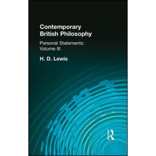 Contemporary British Philosophy