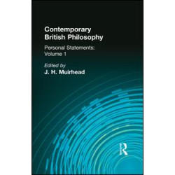 Contemporary British Philosophy Contemporary British Philosophy
