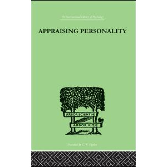 Appraising Personality