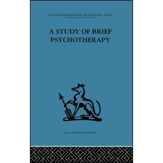 A Study of Brief Psychotherapy