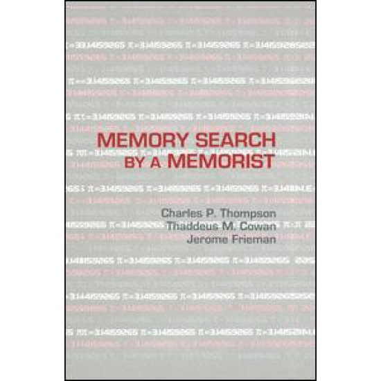 Memory Search By A Memorist