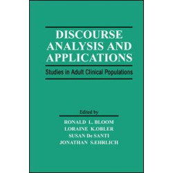 Discourse Analysis and Applications Discourse Analysis and Applications