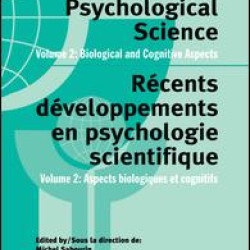 Advances in Psychological Science, Volume 2