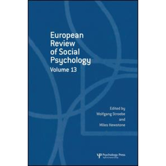 European Review of Social Psychology: Volume 13