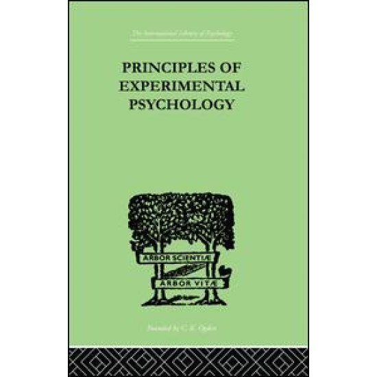 Principles Of Experimental Psychology