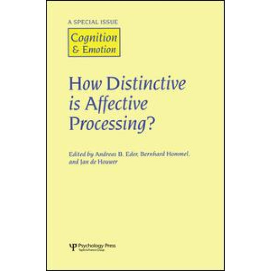 How Distinctive is Affective Processing?