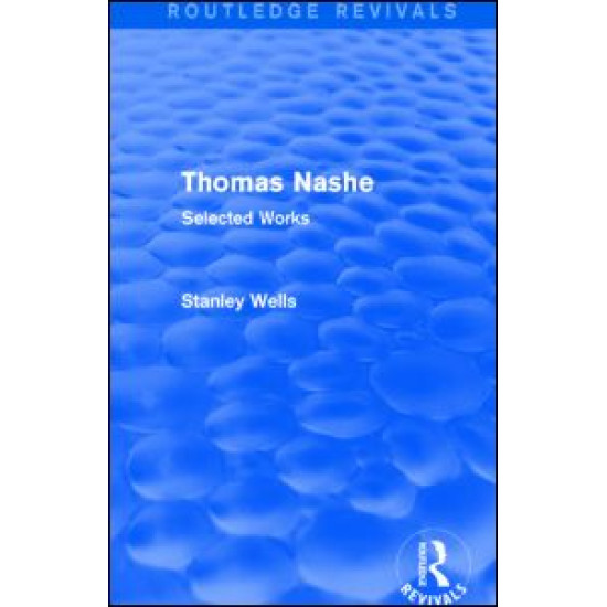 Thomas Nashe (Routledge Revivals)