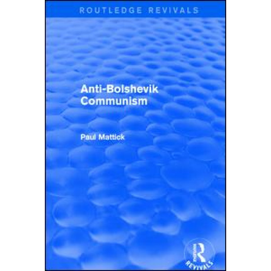 Anti-Bolshevik Communism Anti-Bolshevik Communism