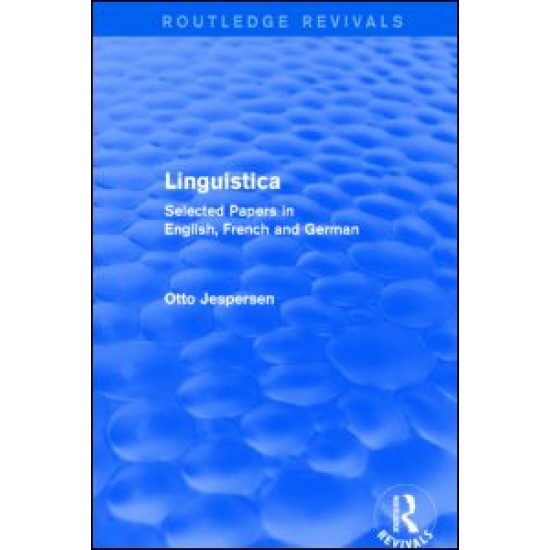 Linguistica (Routledge Revivals)