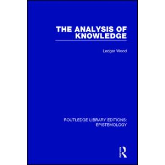 The Analysis of Knowledge