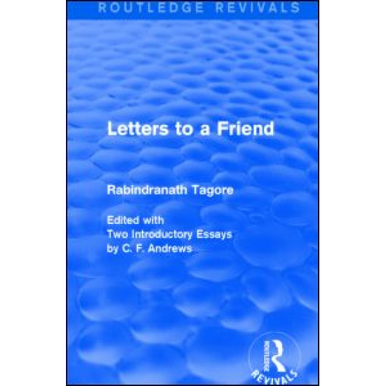 Letters to a Friend (Routledge Revivals)