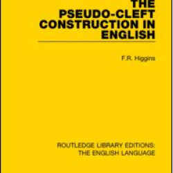 The Pseudo-Cleft Construction in English