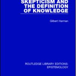 Skepticism and the Definition of Knowledge Skepticism and the Definition of Knowledge