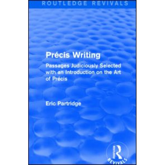 Pre´cis Writing