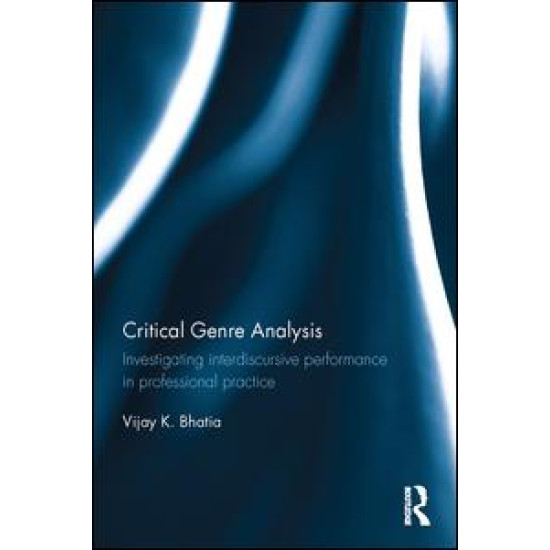 Critical Genre Analysis Critical Genre Analysis