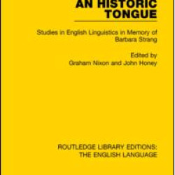 An Historic Tongue (RLE: English Language)