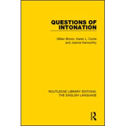 Questions of Intonation