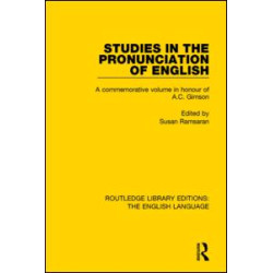 Studies in the Pronunciation of English Studies in the Pronunciation of English