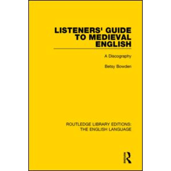 Listeners' Guide to Medieval English