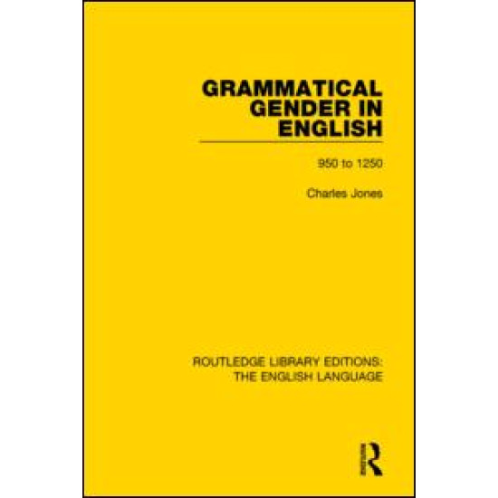 Grammatical Gender in English