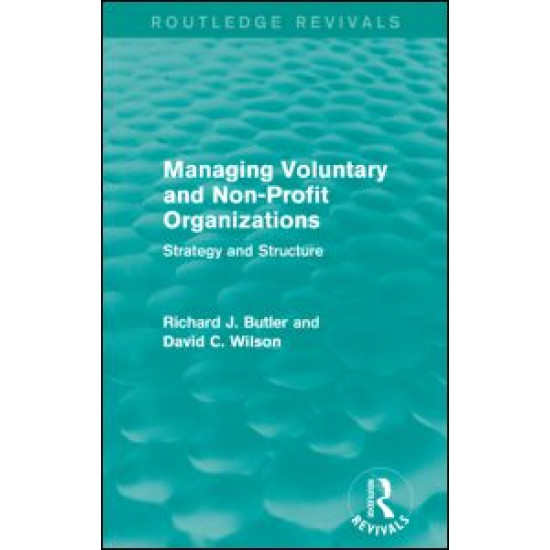 Managing Voluntary and Non-Profit Organizations