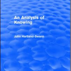 An Analysis of Knowing An Analysis of Knowing