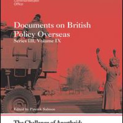 The Challenge of Apartheid: UK–South African Relations, 1985-1986 The Challenge of Apartheid: UK–South African Relations, 1985-1986