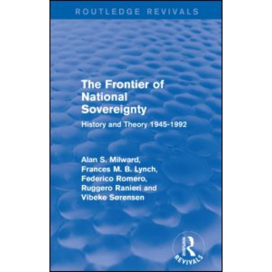 The Frontier of National Sovereignty The Frontier of National Sovereignty