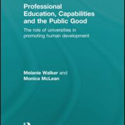 Professional Education, Capabilities and the Public Good