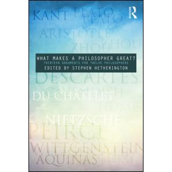 What Makes a Philosopher Great?