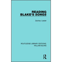 Reading Blake's Songs Reading Blake's Songs