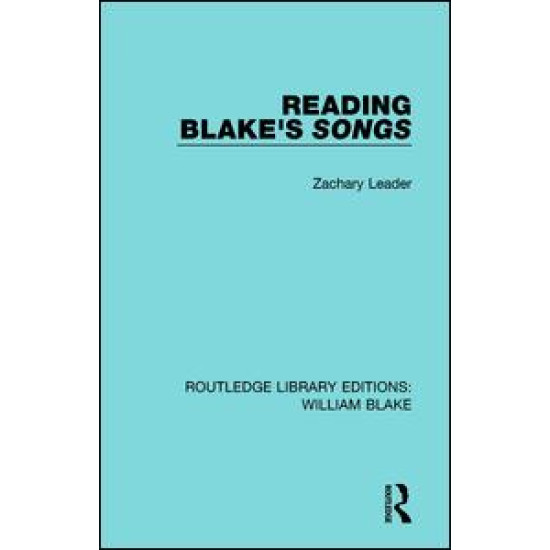 Reading Blake's Songs