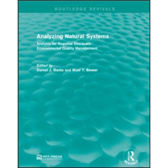 Analyzing Natural Systems Analyzing Natural Systems