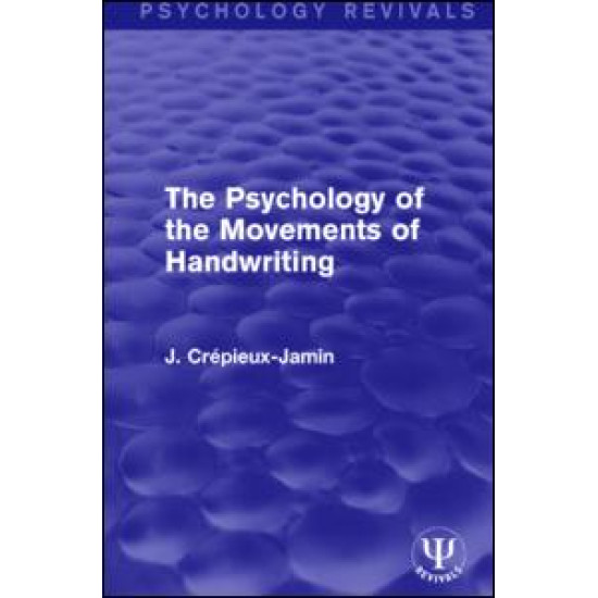 The Psychology of the Movements of Handwriting