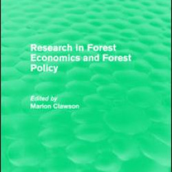 Research in Forest Economics and Forest Policy Research in Forest Economics and Forest Policy