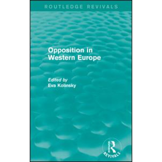 Opposition in Western Europe Opposition in Western Europe