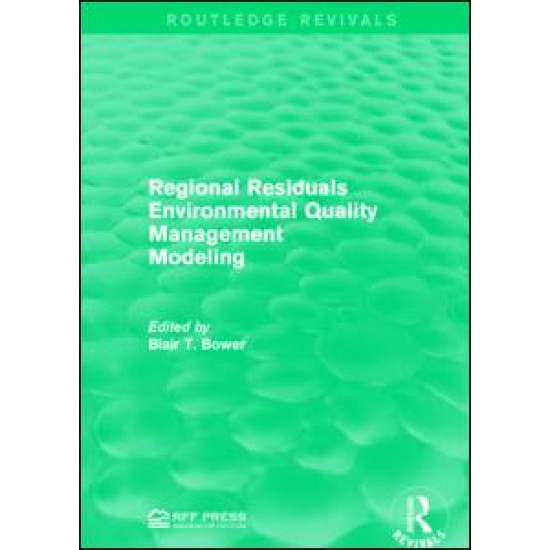 Regional Residuals Environmental Quality Management Modeling