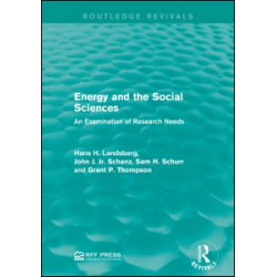 Energy and the Social Sciences Energy and the Social Sciences
