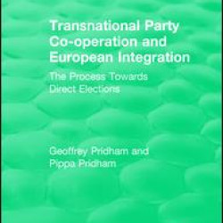 Transnational Party Co-operation and European Integration Transnational Party Co-operation and European Integration