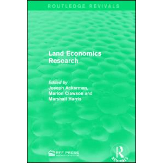 Land Economics Research Land Economics Research
