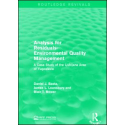 Analysis for Residuals-Environmental Quality Management Analysis for Residuals-Environmental Quality Management