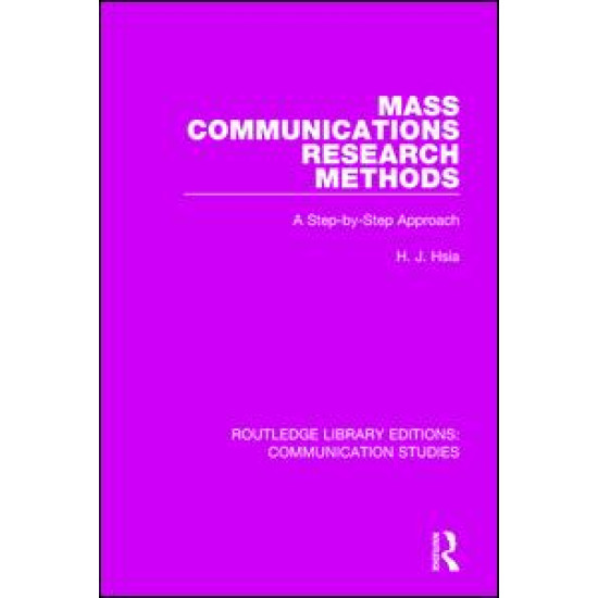 Mass Communications Research Methods Mass Communications Research Methods