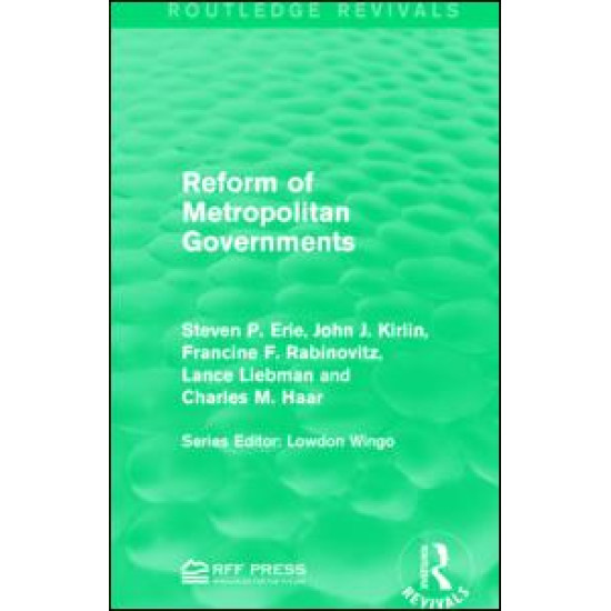 Reform of Metropolitan Governments