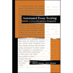Automated Essay Scoring