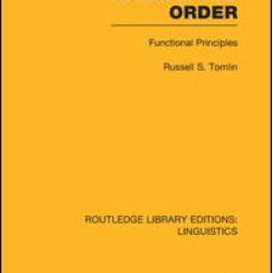 Basic Word Order (RLE Linguistics B: Grammar) Basic Word Order (RLE Linguistics B: Grammar)