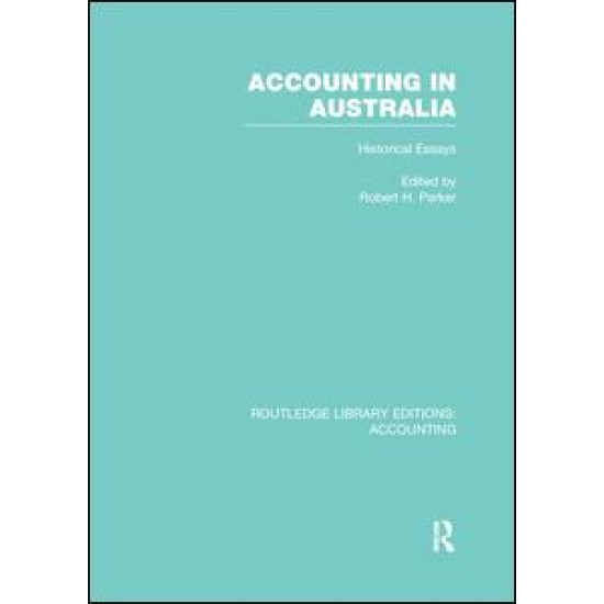 Accounting in Australia (RLE Accounting)