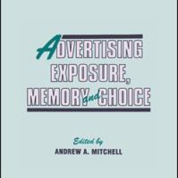 Advertising Exposure, Memory and Choice Advertising Exposure, Memory and Choice