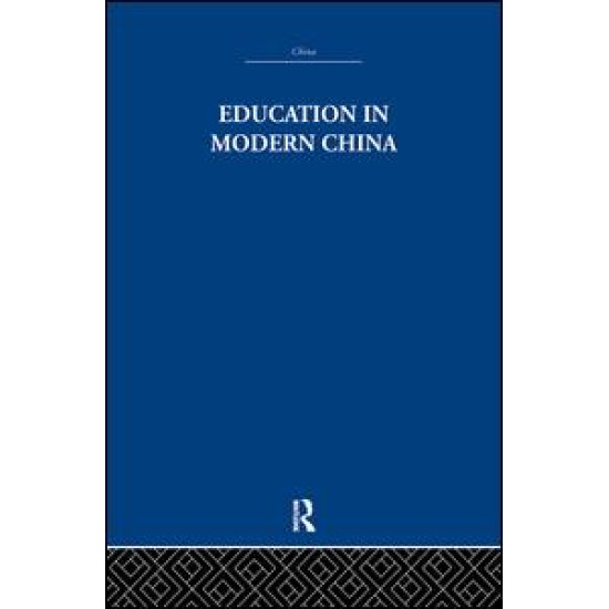 Education in Modern China