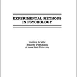 Experimental Methods in Psychology Experimental Methods in Psychology