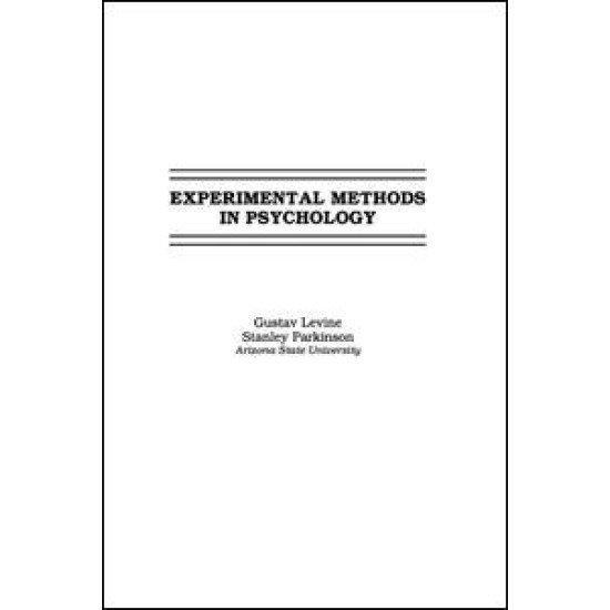 Experimental Methods in Psychology